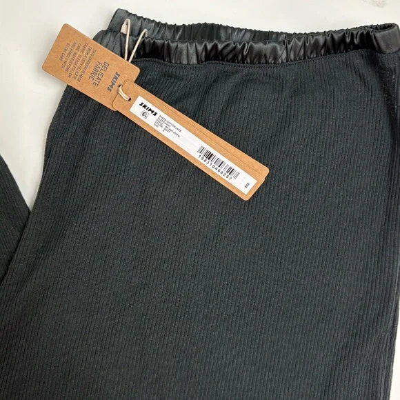 SKIMS Sheer Cotton Lace Sleep Pant | Soot | Size S 🖤 - Picture 8 of 8